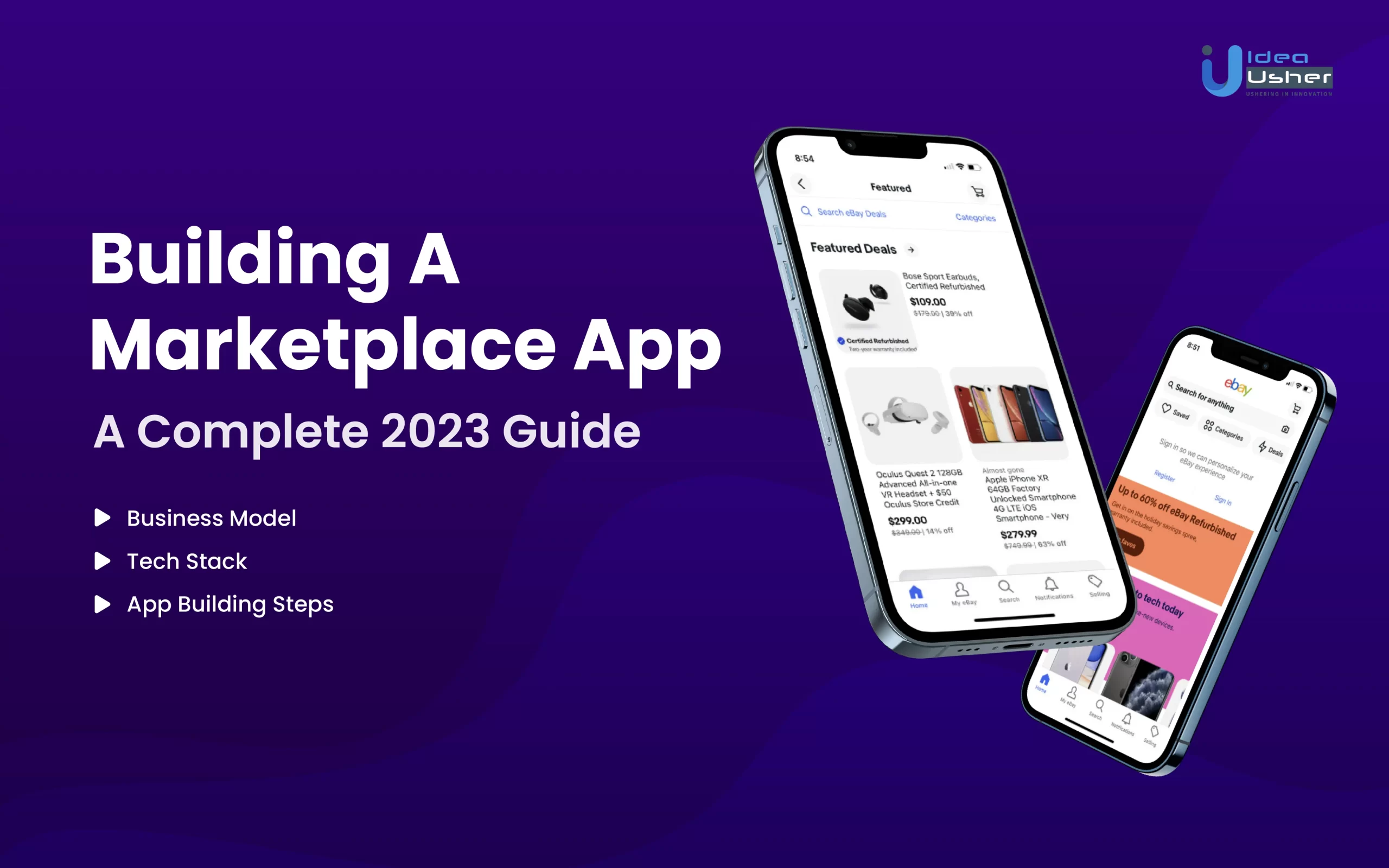 Building A Marketplace App in 2023: A Complete Guide - Idea Usher