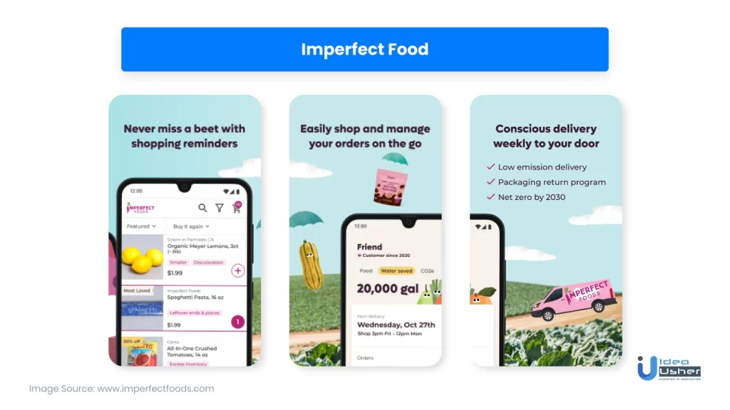 Imperfect Food Grocery Delivery App