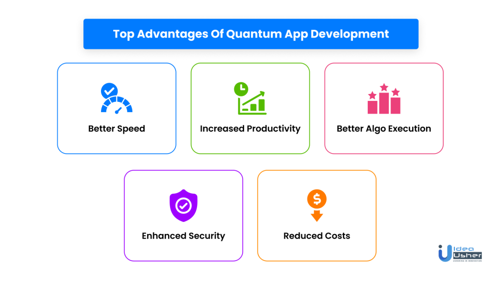 Advantages of quantum app development