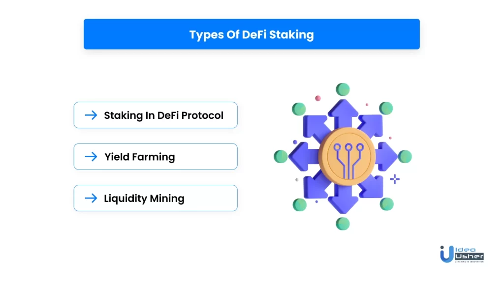 Types of Defi staking apps