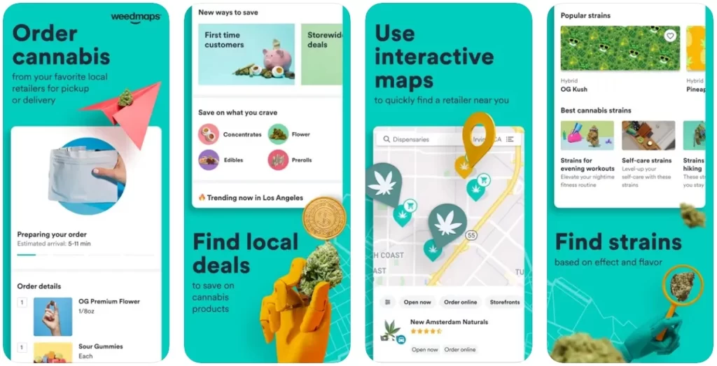 Weedmaps weed mapping app