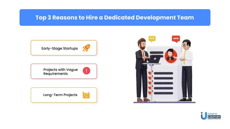 Why hire a dedicated development team? Top 3 reasons