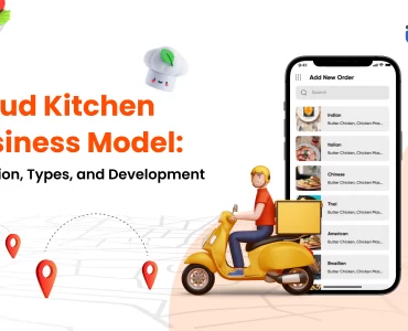 Cover Image of 'How to Develop a Cloud Kitchen Business App' blog