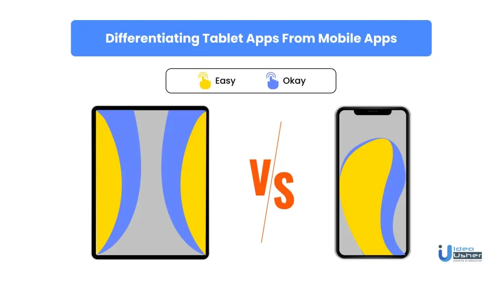 differentiating tablet apps from mobile apps