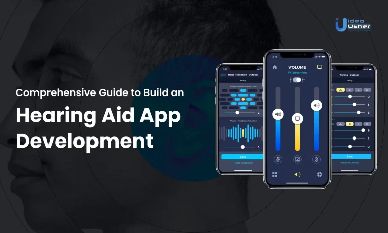 Blog Cover of "How to Develop a Hearing Aid App."