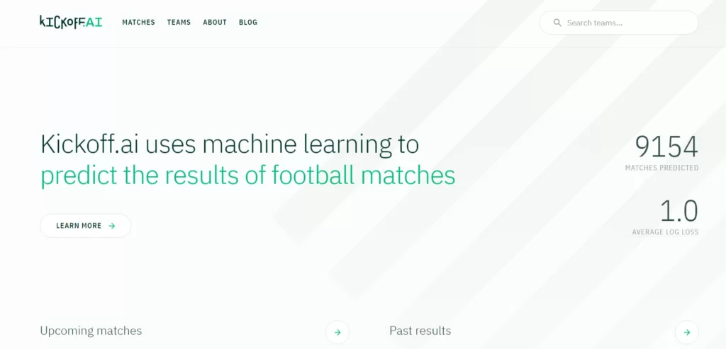 Kickoff Ai in sports