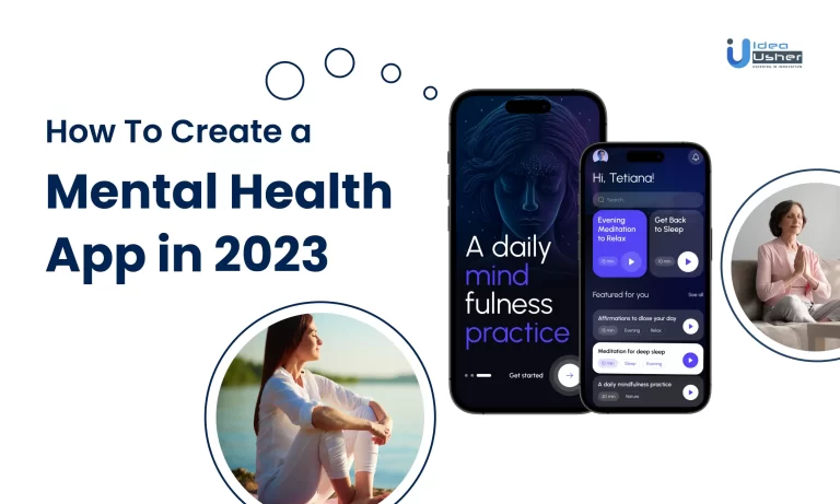 Blog Cover of 'How to Develop a Mental Health App in 2023'