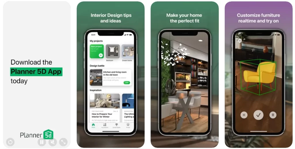 Planner 5D AI Interior Design Platform