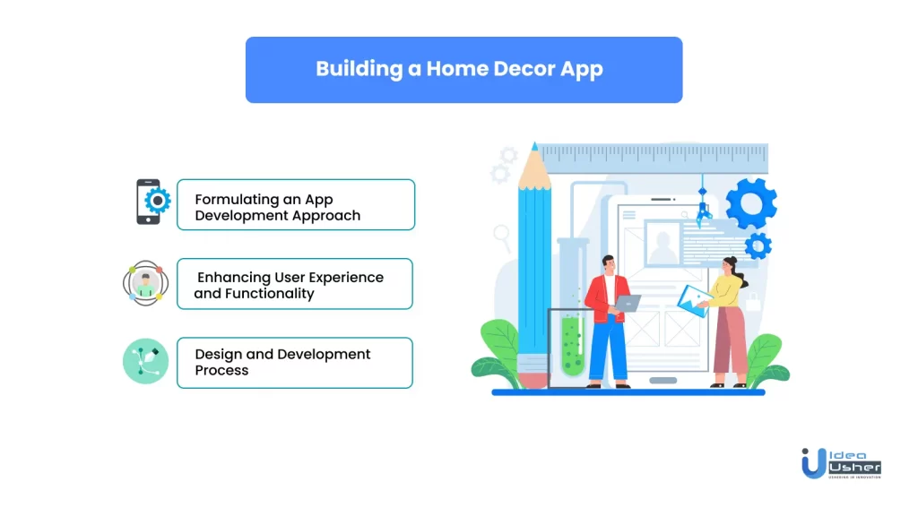 Steps to build a custom home decor app