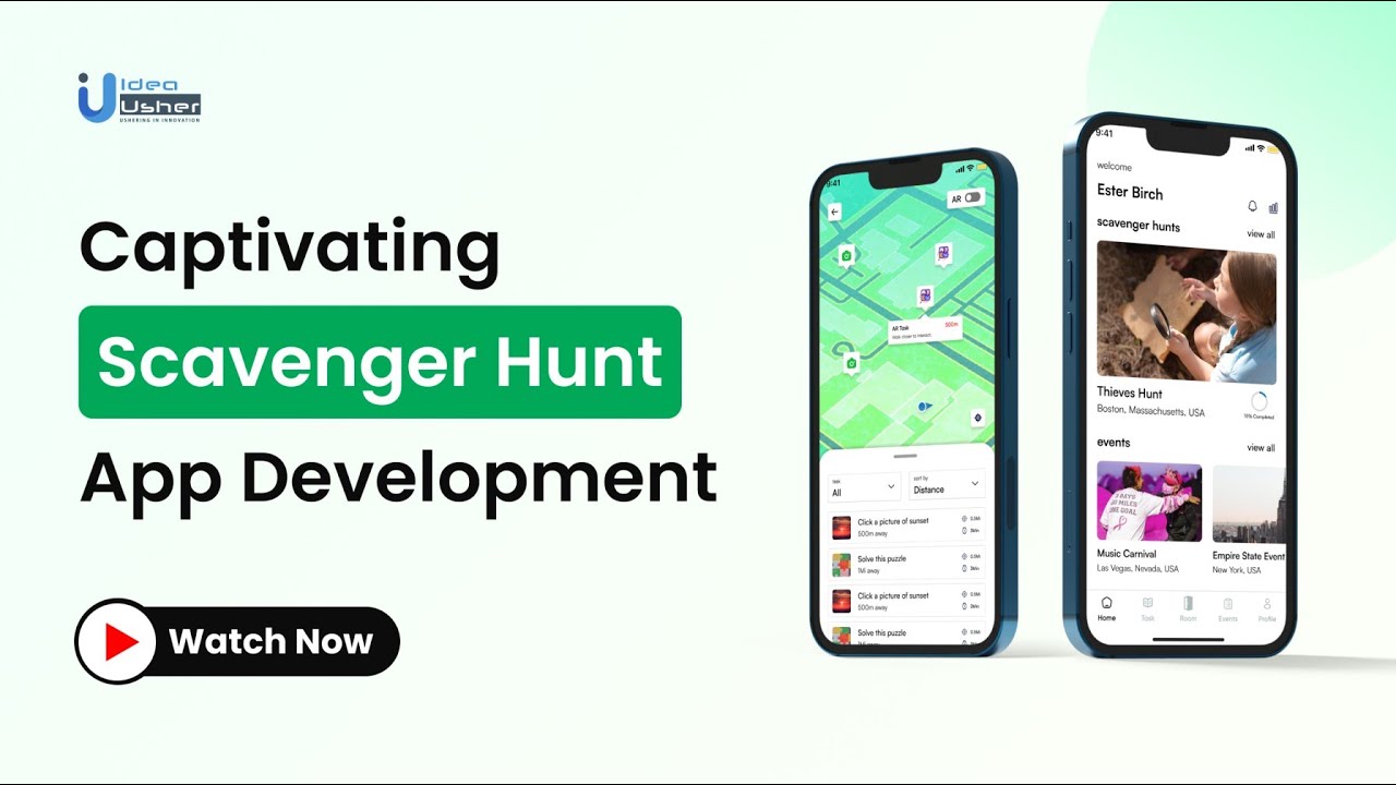 Captivating scavenger hunt app development