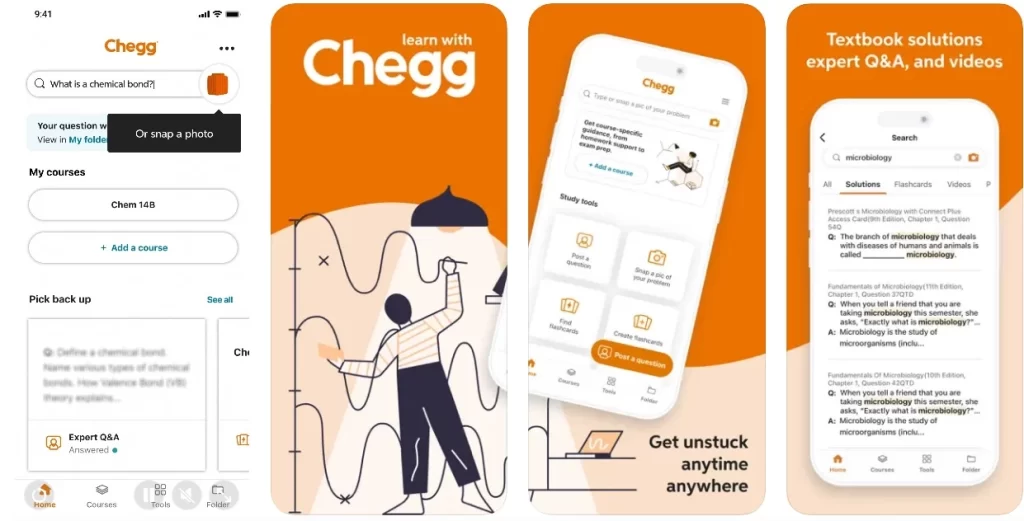 Chegg Online Tutoring Application