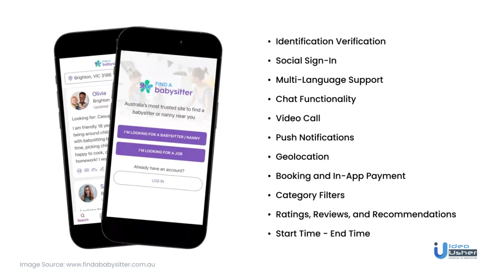 Essential Features To Have In A Babysitting App 
