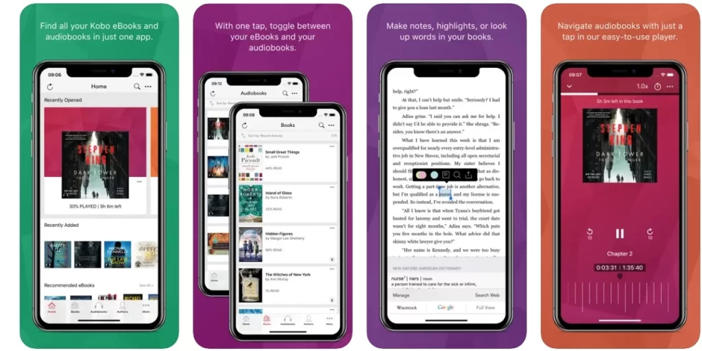 Kobo Books AudioBook App