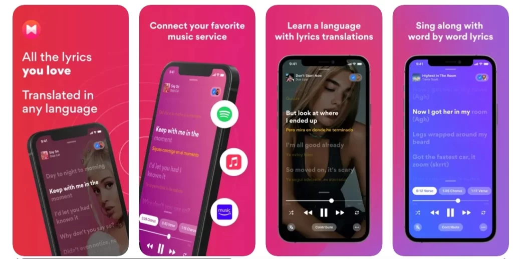 MusicXmatch music recognition app