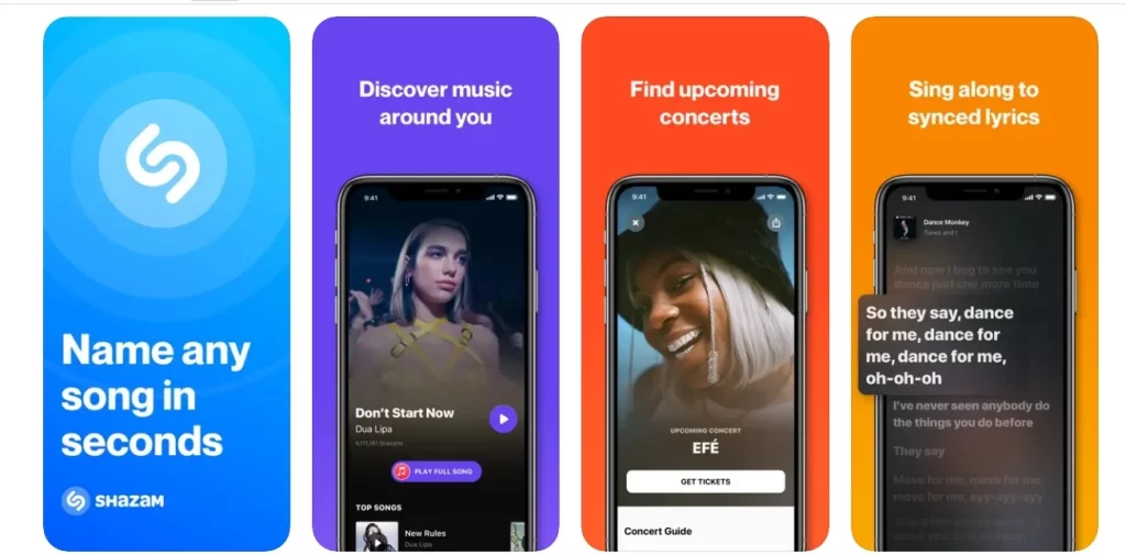 Shazam music recognition app