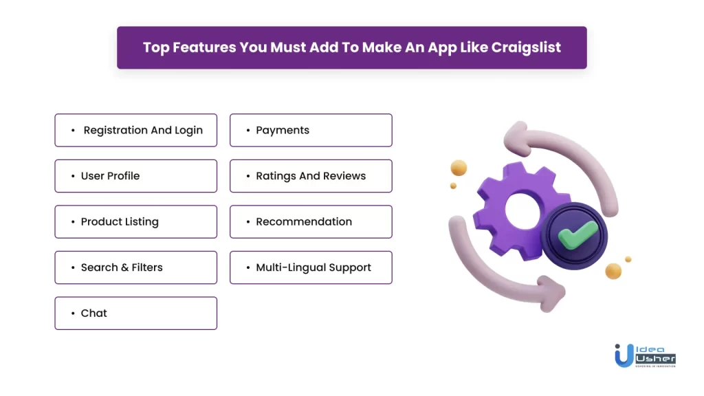 Top Features You Must Add to Make an App Like Craigslist