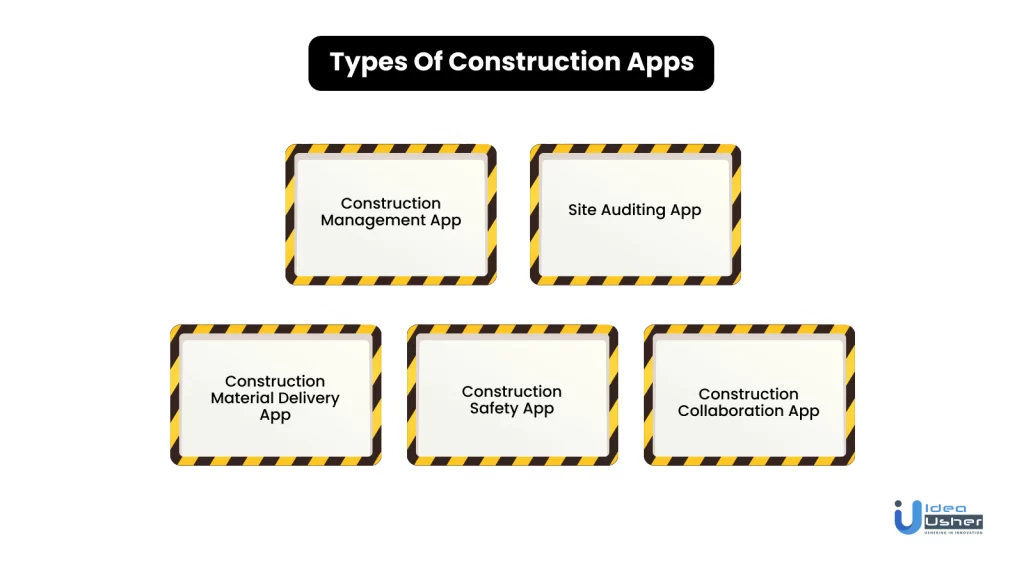 Types of construction apps