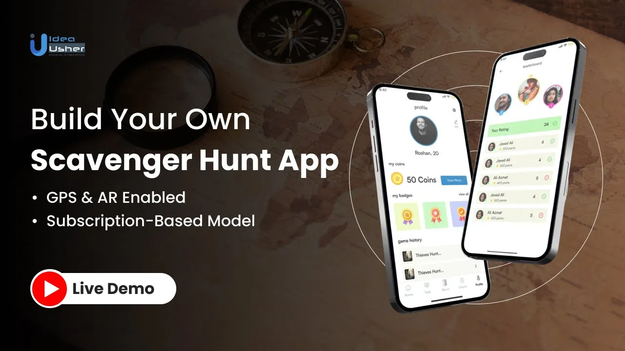 build your own scavenger hunt app