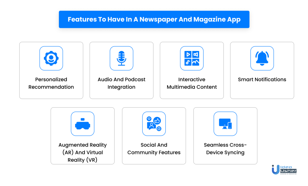 Advanced Features to have in a Newspaper and Magazine App