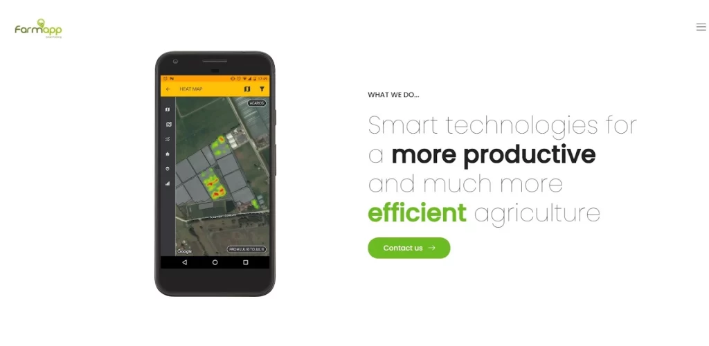 Farmapp IoT in Agriculture industry