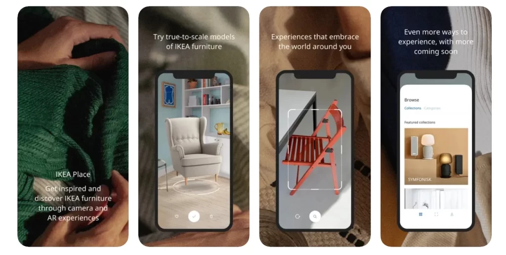 IKEA AR shopping app