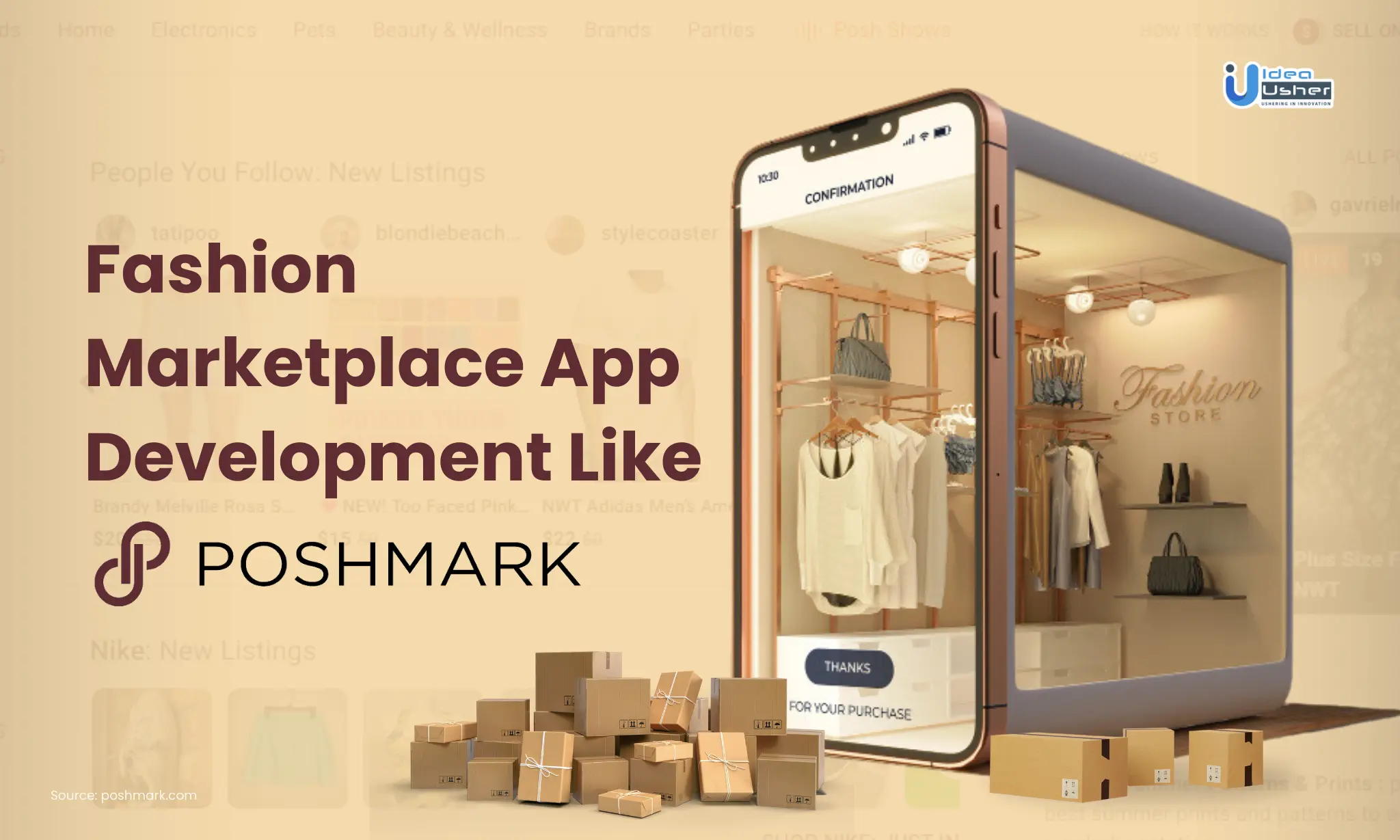 Poshmark-like Fashion Marketplace App Development