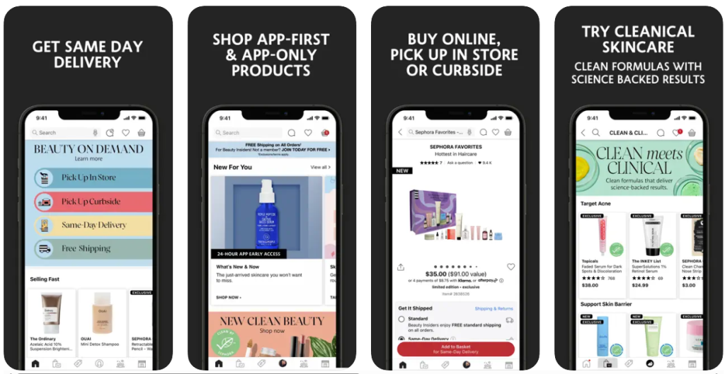 Sephora Virtual Artist app