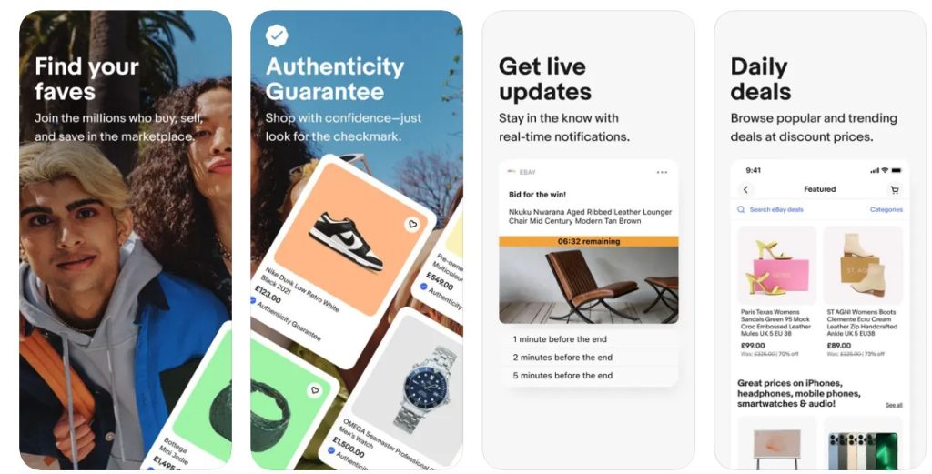 eBay online auction app