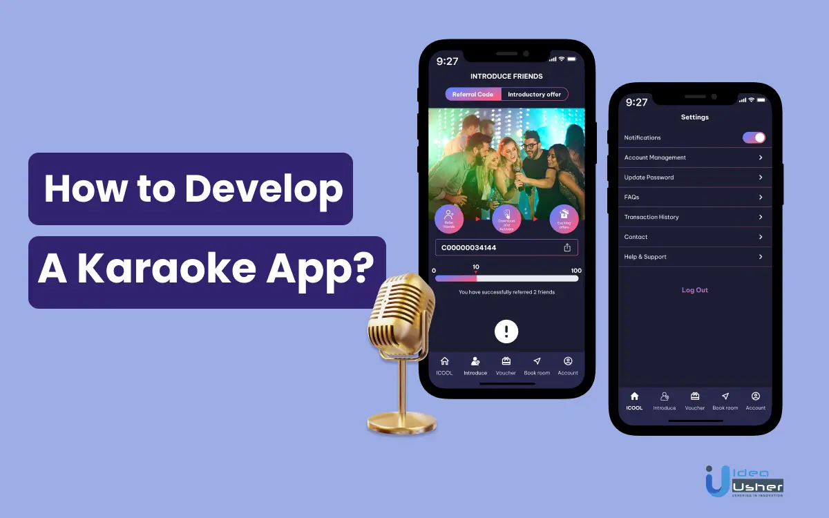 Karaoke app development