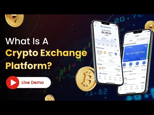 Crypto Exchange Web-Based Platform Live Demo