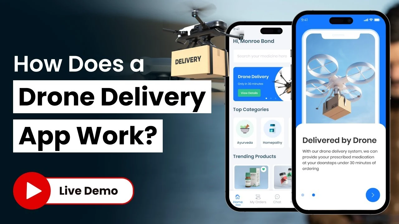 How Does A Drone Delivery App Work