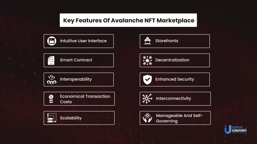 Key features to have in an avalanche NFT