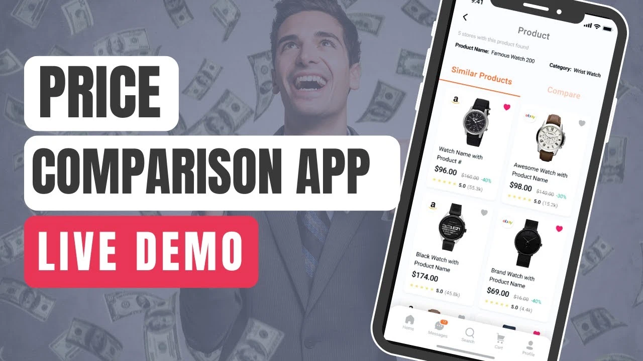 Price Comparison App Live Demo