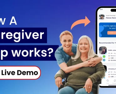 How caregiver app works
