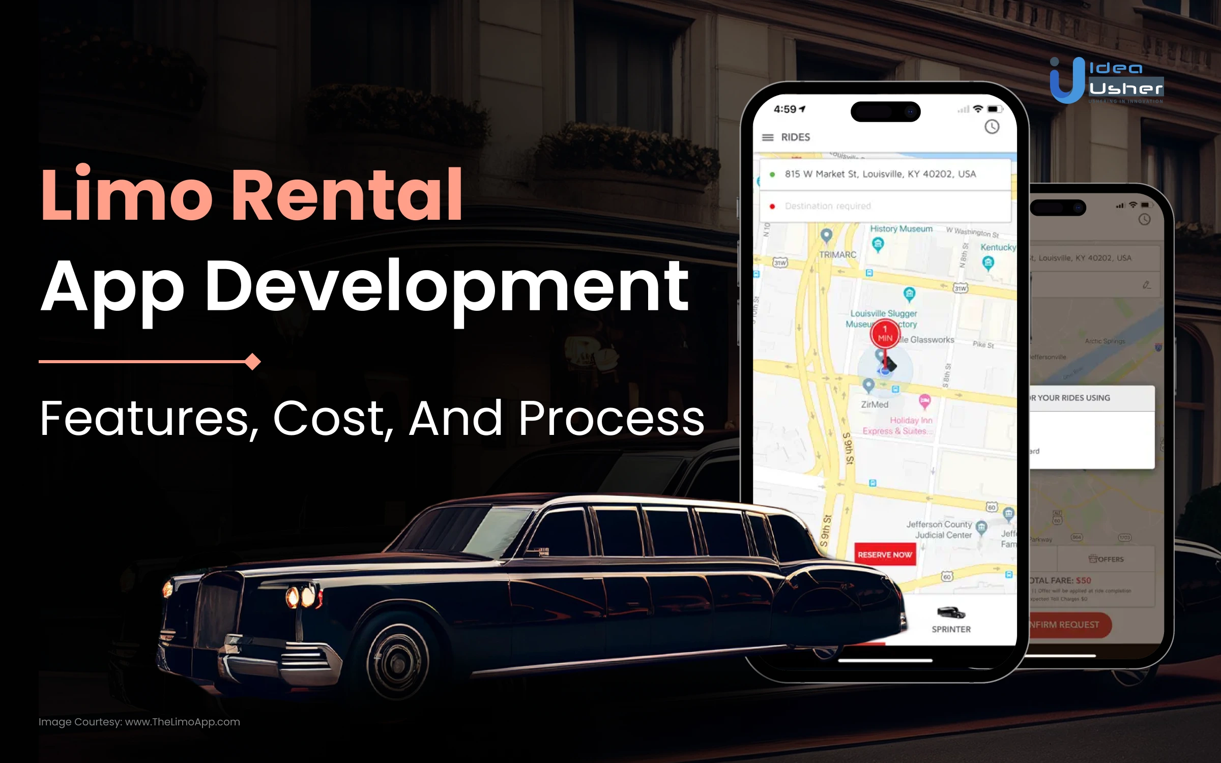 Limo Rental App Development - Features, Cost, And Process