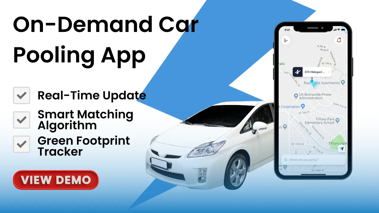 Carpooling App Walkthrough
