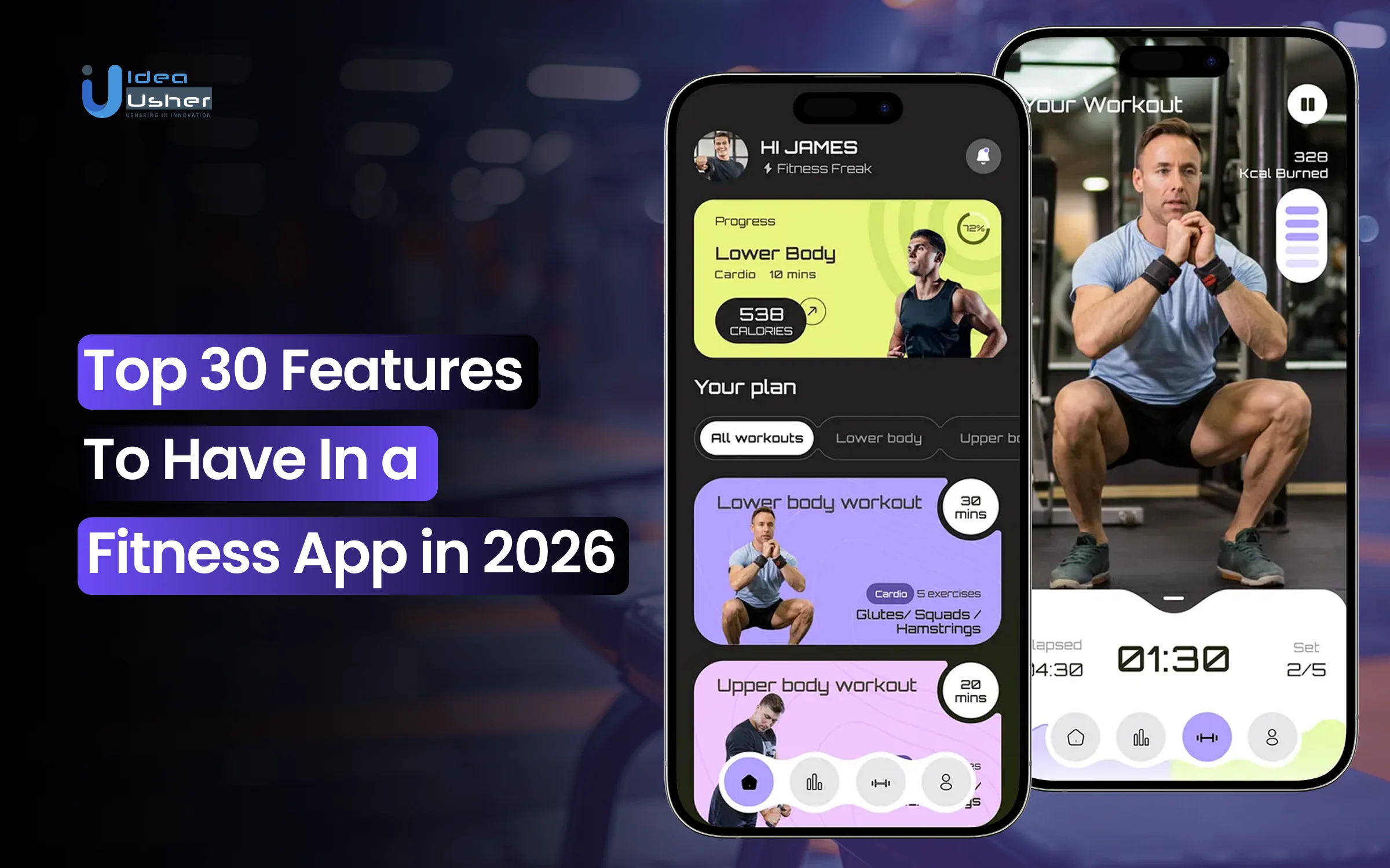 Top 30 Features To Have In a Fitness App in 2026