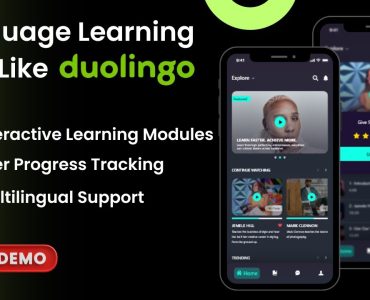 Language learning App walkthrough