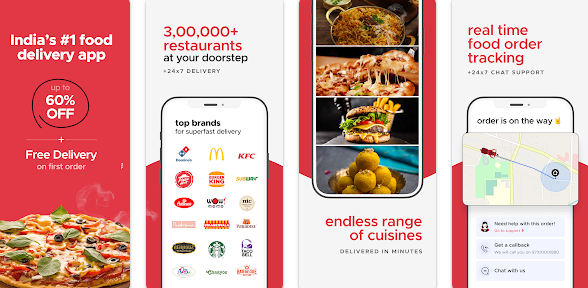 Zomato Cross Platform App