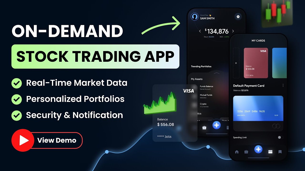 Stock Trading & Investing App Like Robinhood Walkthrough
