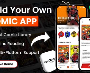 Comic reader app development demo