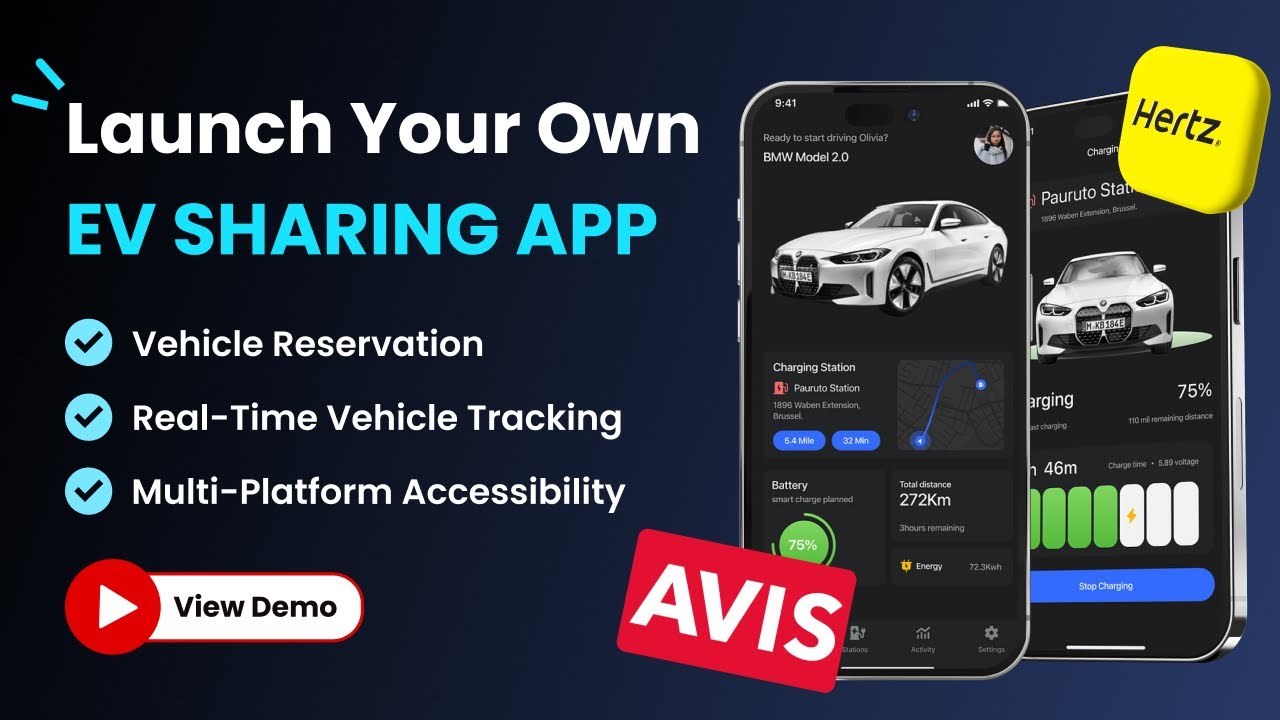 EV Car Rental App Like Ufodrive Live Demo