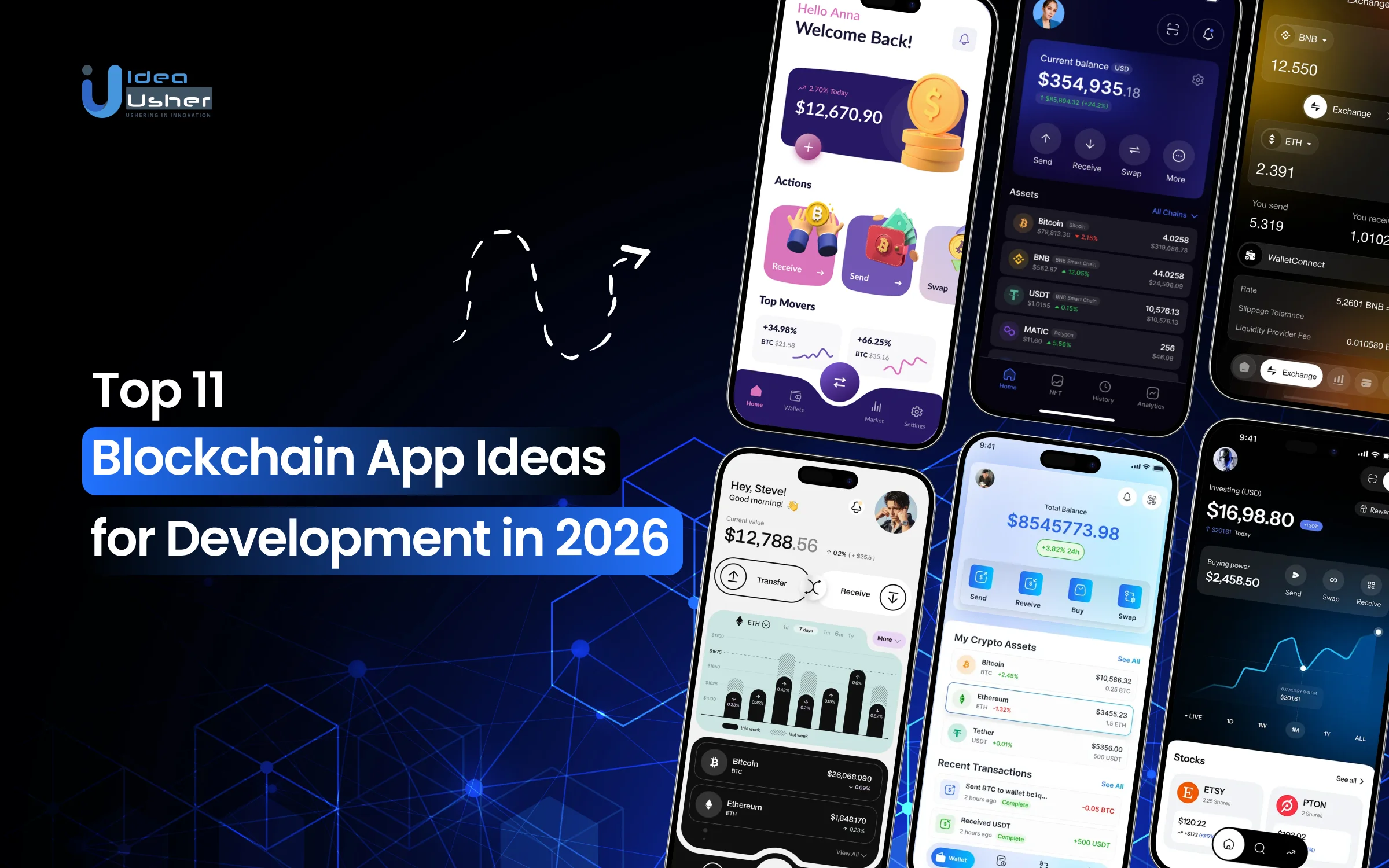 Top 11 Blockchain App Ideas for Development in 2026