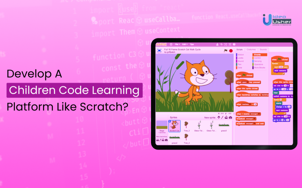 Develop a Children Code Learning Platform like Scratch - IdeaUsher