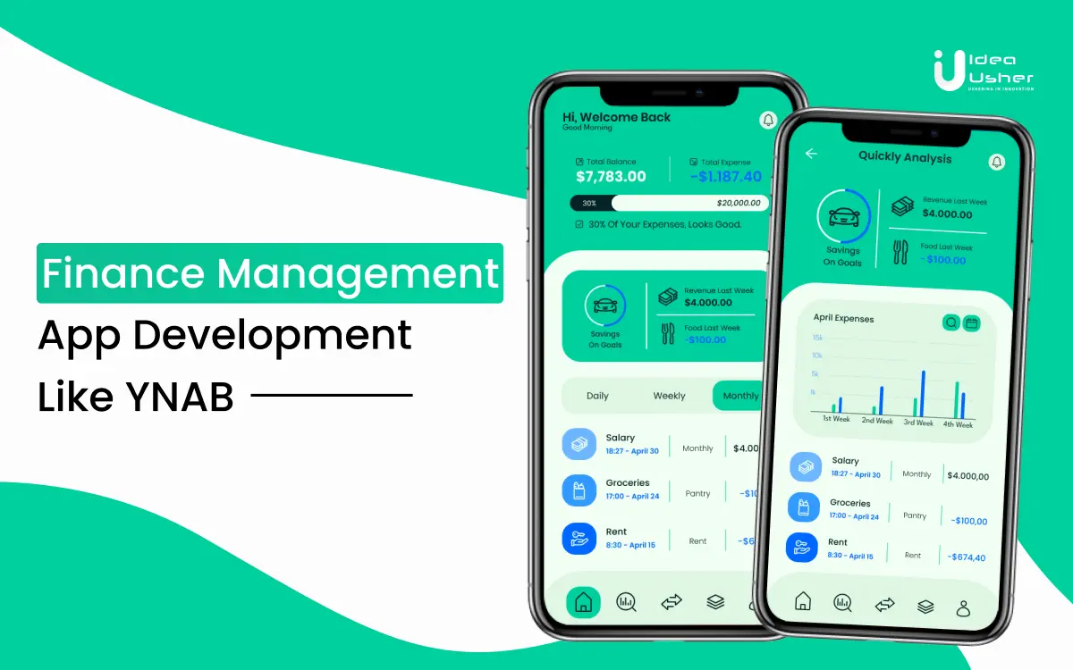 Finance Management App Development like YNAB