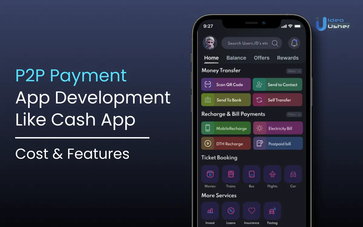 P2P Payment App Development Like Cash App