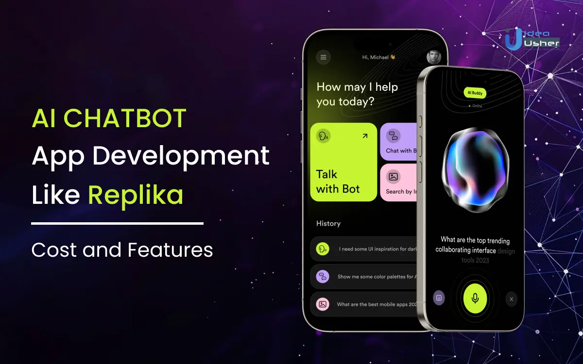 AI Chatbot App Development like Replika