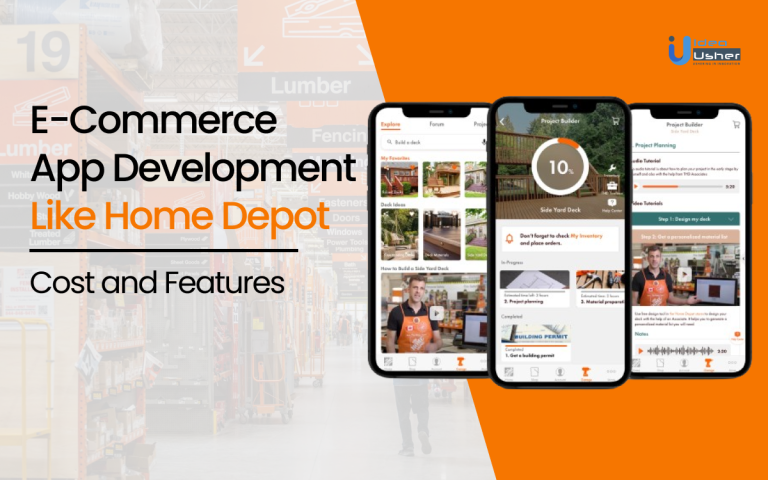 E-Commerce App Development Like Home Depot - Cost and Features