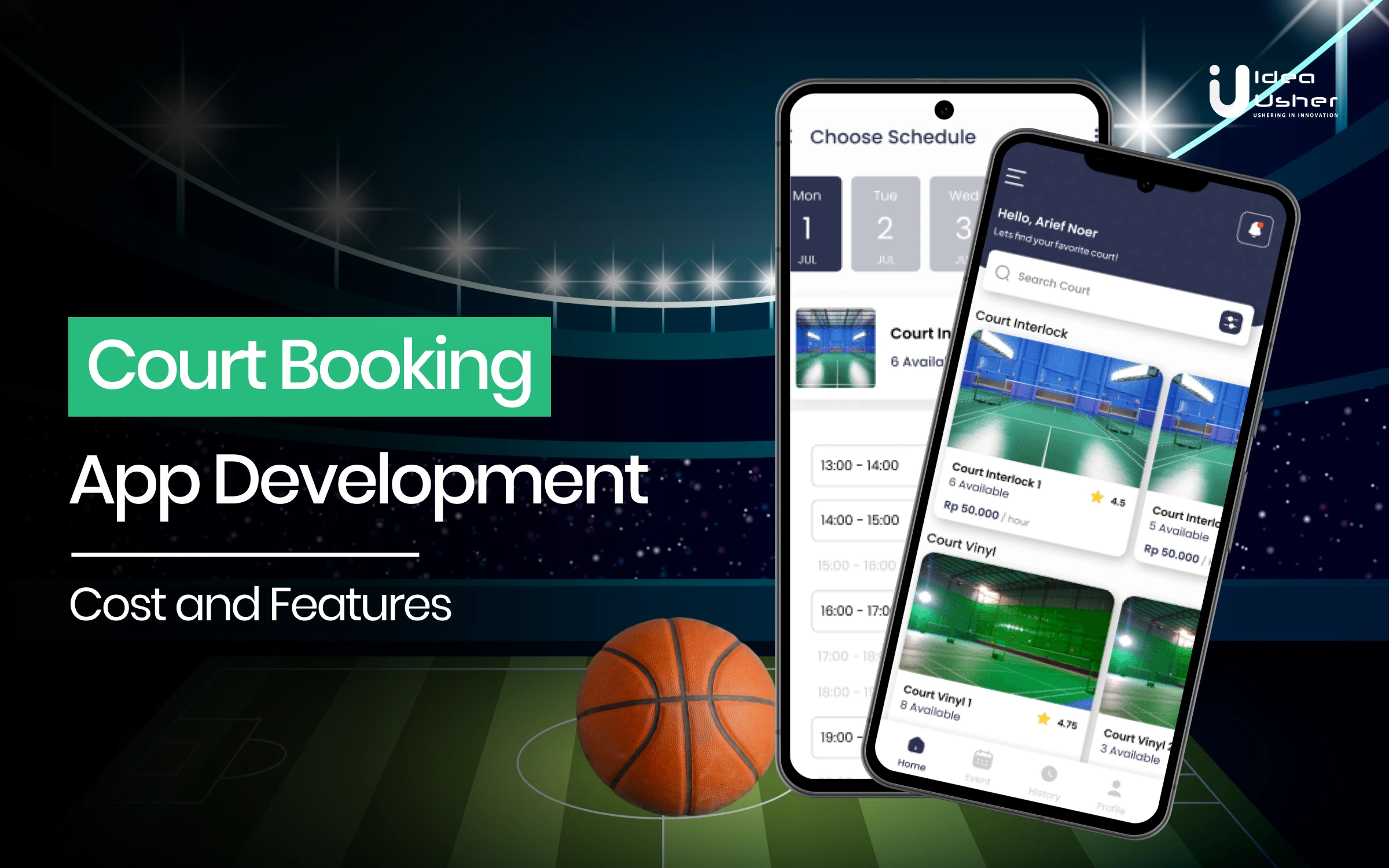 Court Booking App Development