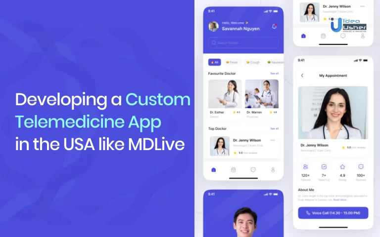 Develop A Custom Telemedicine App In The USA Like MDLive